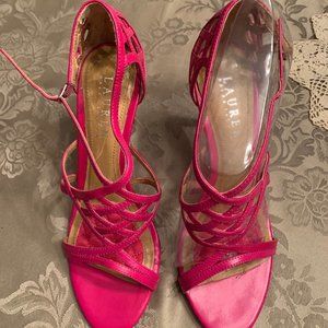 Lauren Ralph Lauren Hot Pink High heel Sandal 6.5